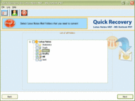 Unistal Lotus Notes to Outlook Conversion screenshot